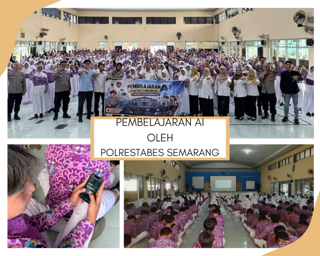 Polrestabes Semarang : AI Bisa Jadi Teman Belajar, Tapi Jangan Asal Pakai